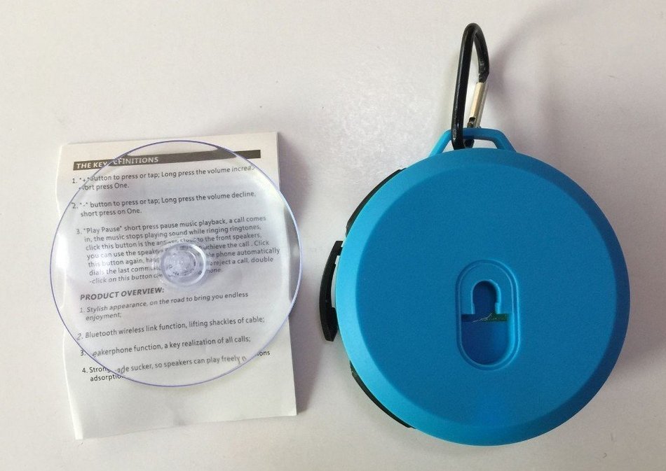 Heartte@ Waterproof Sport Speaker, Portable Wireless Speaker, Bluetooth Speakers Built-in Mic 500 mAH Rechargeable... N3