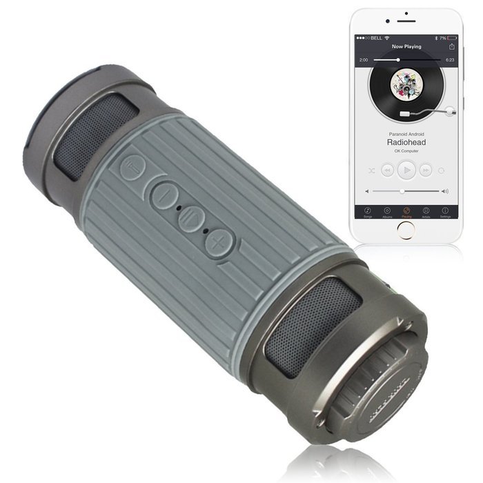Waterproof Sport Speaker,SOONHUA Portable Wireless Bluetooth Speaker Powerful Stereo with Enhanced Bass Surround... N7