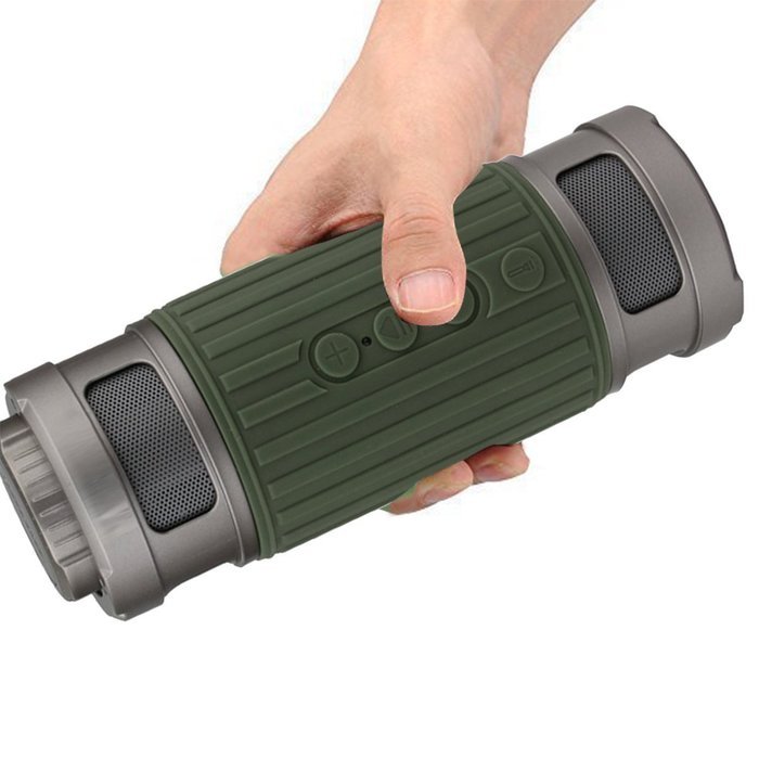 Waterproof Sport Speaker,SOONHUA Portable Wireless Bluetooth Speaker Powerful Stereo with Enhanced Bass Surround... N9