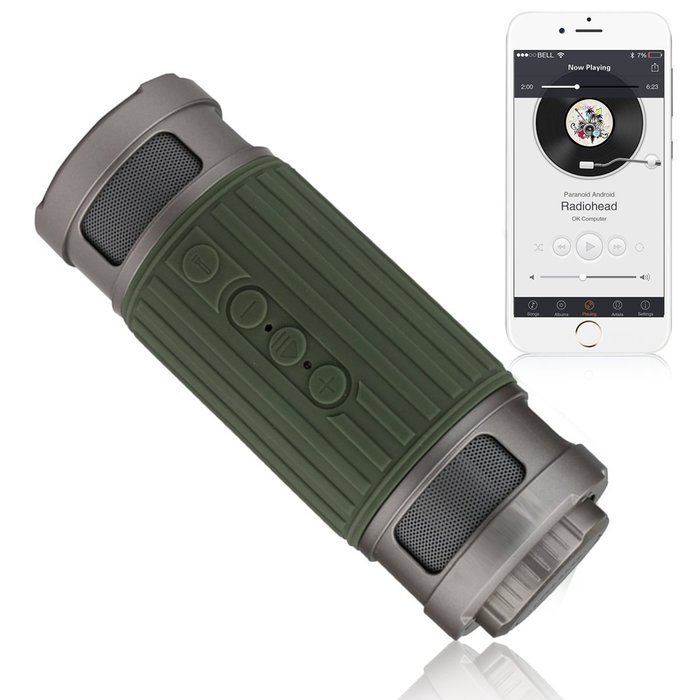 Waterproof Sport Speaker,SOONHUA Portable Wireless Bluetooth Speaker Powerful Stereo with Enhanced Bass Surround... N14