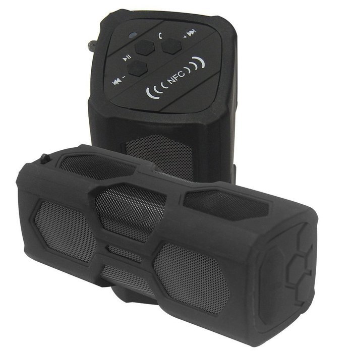 EXPOWER Speaker2576 Bluetooth Wireless Drop-proof and Splash-Proof Speaker &ndash; Black N10