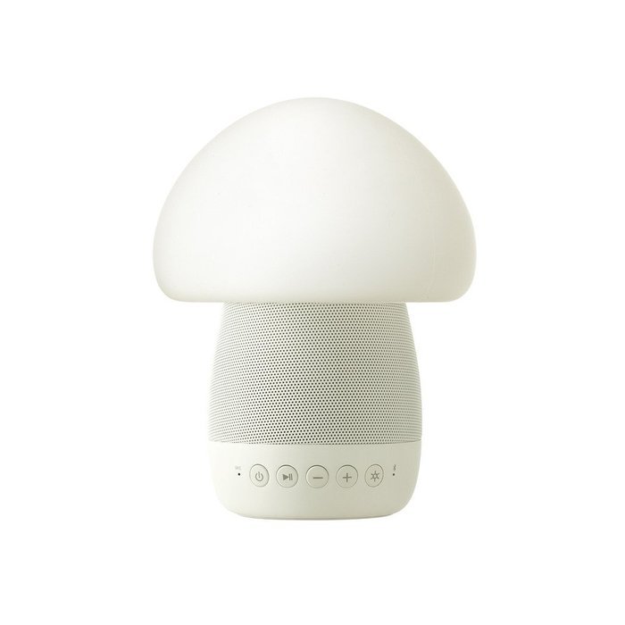 Emoi Bluetooth Bass Speaker, Multi-color Silicone Mushroom Lamp iPhone Wireless Portable Speaker, LED Night Light... N8
