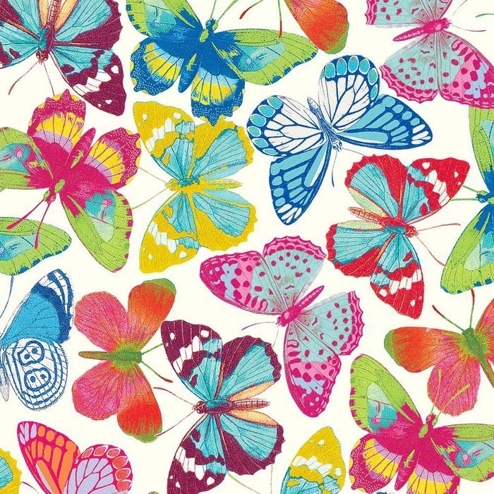 Entertaining with Caspari Gift Wrapping Paper, Kitties, 2-Sheets N2