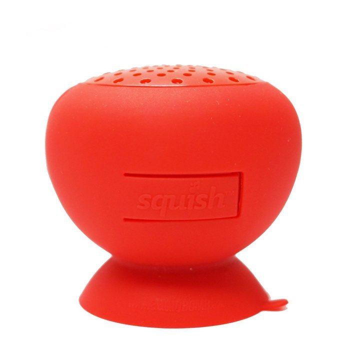 AudioBomb 79767 Squish Water-Resistant Bluetooth Shower Speaker Rechargeable & Portable The Perfect Gift, Blue N8