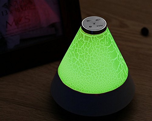 Bluetooth Speakers,CiDoss Bluetooth 4.0 Wireless Speaker Mini Portable LED Light For Iphone 6S Plus,Support TF... N6