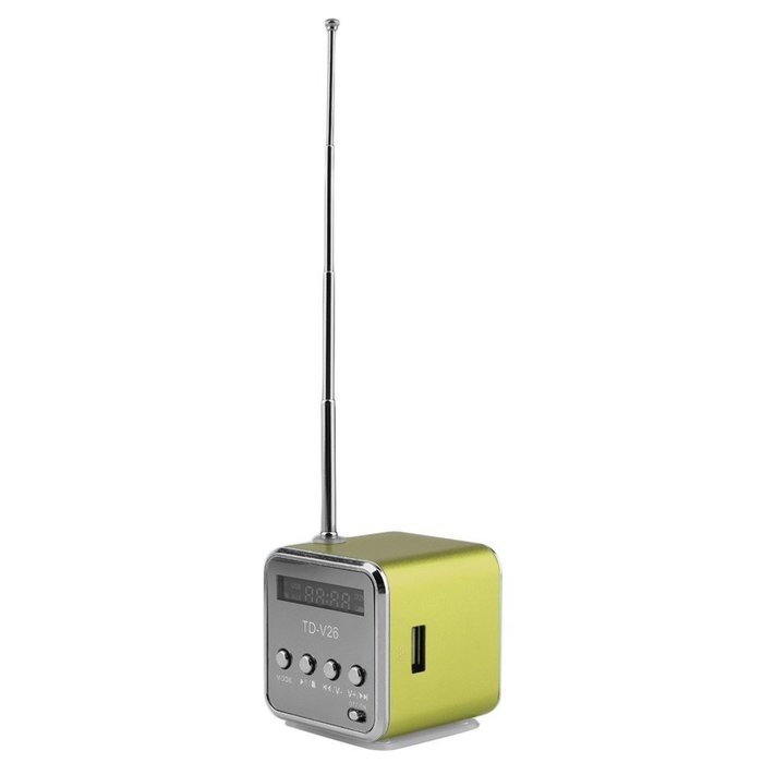 Portable Micro USB Mini Stereo Super Bass Speaker Music MP3/4 FM Radio N3