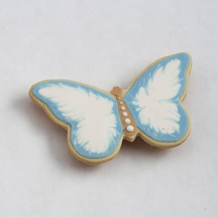 Butterfly Cookie and Fondant Cutter - Ann Clark - 5.3 Inches - US Tin Plated Steel N2