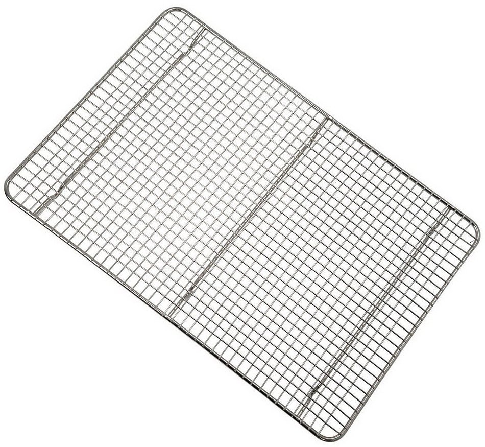 New Kitchen Baking Wire Cooling Rack Artisan Metal Works 1/2 Sheet Pan