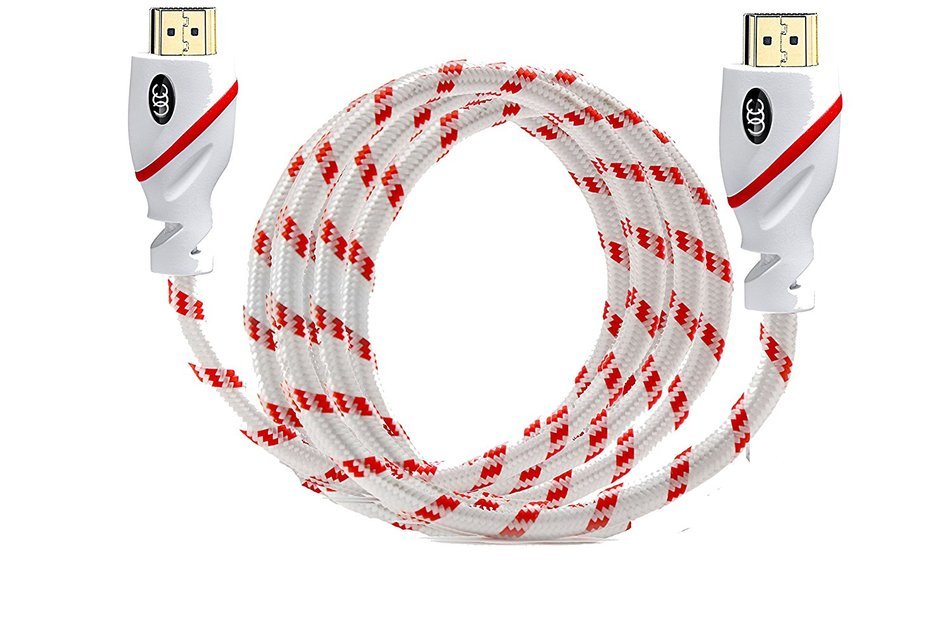HDMI Cable 2.0 - 20 FEET, 4K Ultra-High Speed ( 6 Meter ) Supports Ethernet Audio Return ( ARC ) Ultra HD 2160p... N6
