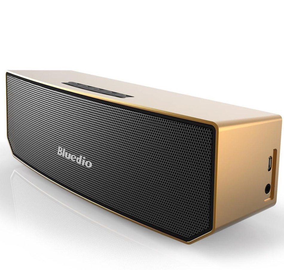 Bluedio BS-3 Portable Bluetooth Speaker Wireless Subwoofer Soundbar Revolution Magnetic Driver 3D Stereo - Strong... N8