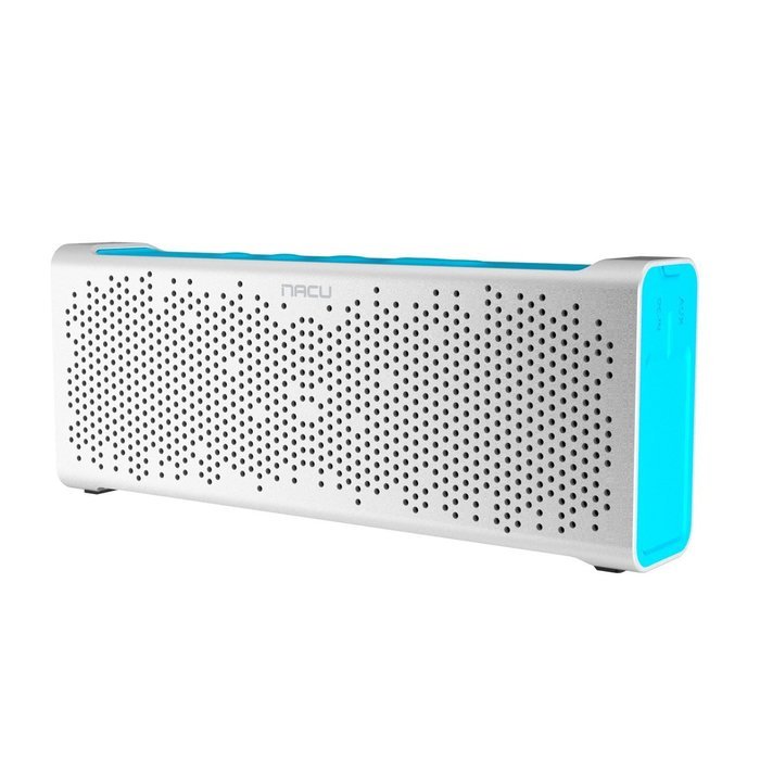 iNACU iNACU-221 NFC Enabled Easy Pairing Wireless Waterproof IPX5 Portable Bluetooth Speaker,18 Cores Hifi Aluminum... N2