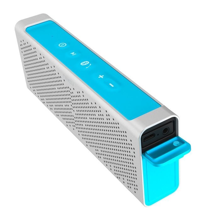iNACU iNACU-221 NFC Enabled Easy Pairing Wireless Waterproof IPX5 Portable Bluetooth Speaker,18 Cores Hifi Aluminum... N3