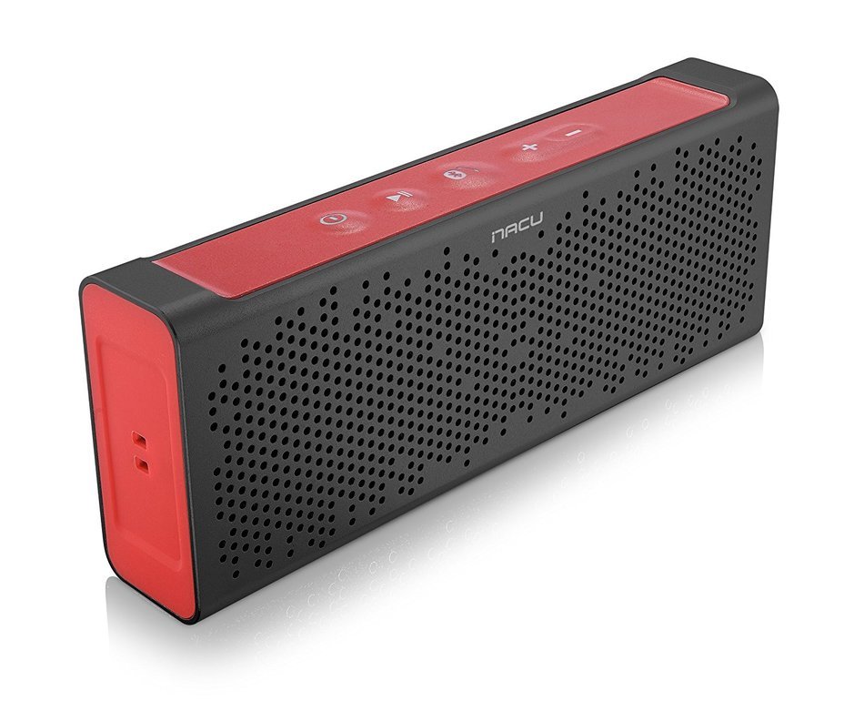 iNACU iNACU-221 NFC Enabled Easy Pairing Wireless Waterproof IPX5 Portable Bluetooth Speaker,18 Cores Hifi Aluminum... N7