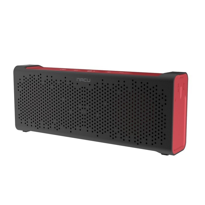 iNACU iNACU-221 NFC Enabled Easy Pairing Wireless Waterproof IPX5 Portable Bluetooth Speaker,18 Cores Hifi Aluminum... N8
