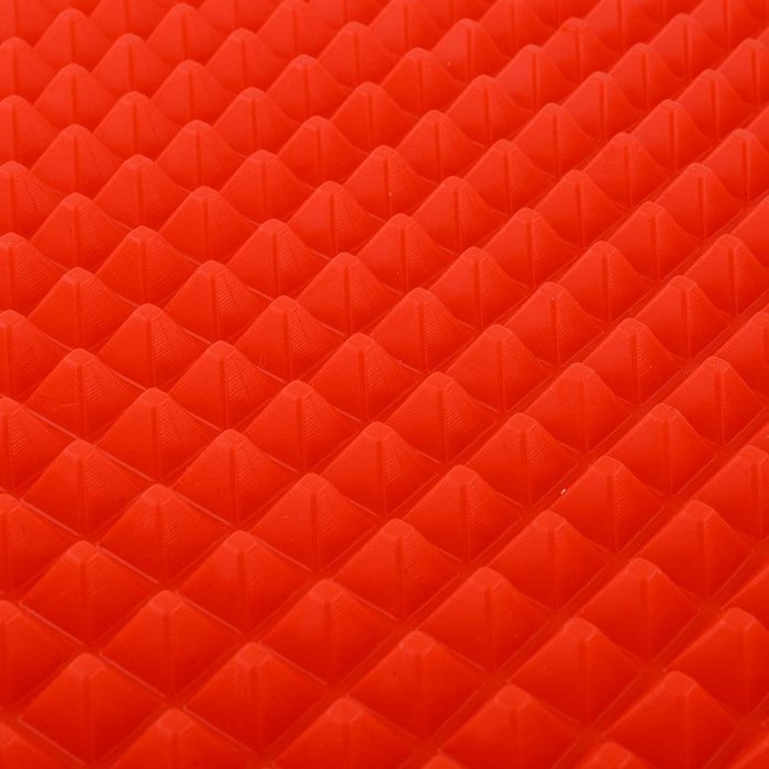 Fhome Red Silicone Non-stick Healthy Cooking Baking Mat Oven Baking Tray Kitchen Tool N2