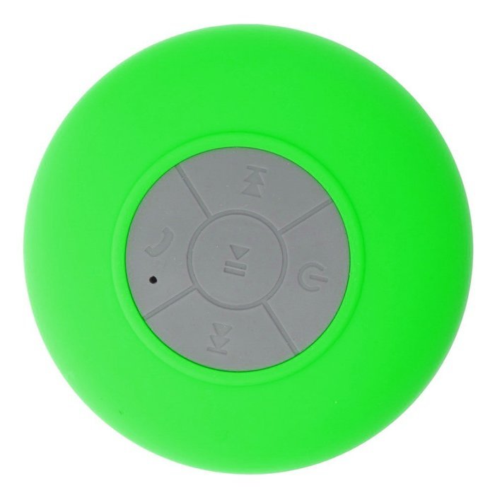 HugeSavings Portable Water Resistant Wireless Bluetooth 3.0 Shower Speaker Green N2