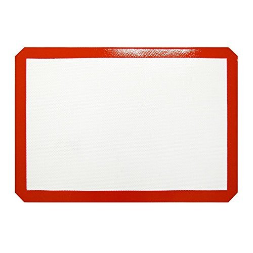 Premium Silicone Baking Mat for Healthy Eating Superior Non Stick 161/2" X 11" (Fits 1/2 Sheet Size) By Spencer... N4