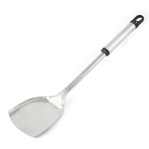 FOREVER YUNG Kitchen Cook Long Hand Pancake Turner Spatula Silver Tone