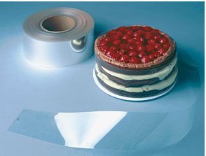 Golda's Kitchen Acetate Collar Clear -200 bulk count (4" x 28.5")