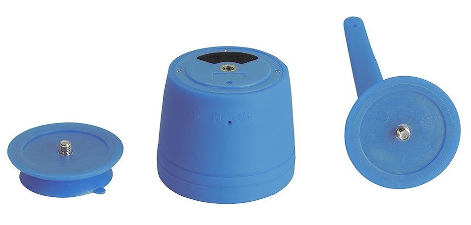 Waterproof Wireless Bluetooth Speaker - Blue - Loop, Set, Stick - the Perfect Rugged Speaker for the Outdoors!...