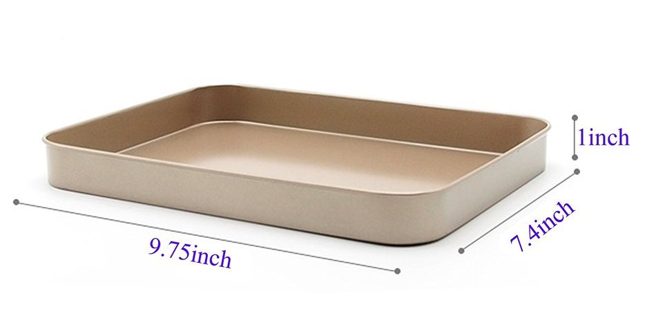 SS&CC Non Stick 10 Inch Oven Baking and Cookie Sheet Heavy-gauge Steel N3