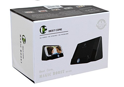 Portable Wireless Speaker Induction Speaker Magic Near Field Touch Amplifier with Stand for iPhone, HTC, Samsung... N14