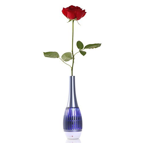 I6 Wireless Bluetooth 4.0 Flower Vase Speaker Stereo Music Soundbox Creative Portable with LED Light & Handsfree... N4