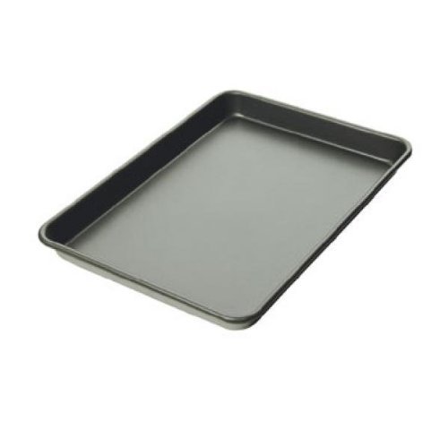 FocusFoodService 900804 Non-stick Aluminum Full Size Sheet Pan - 18 Gauge - Pack of 12
