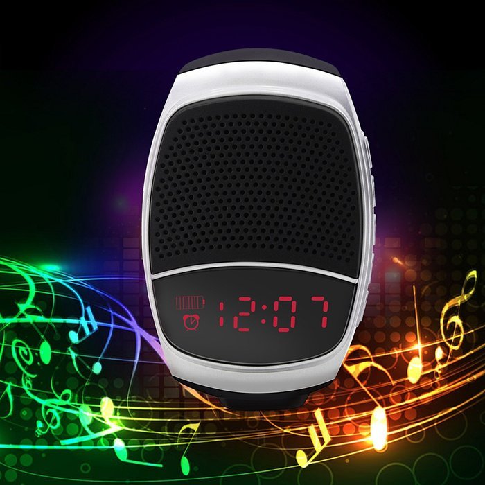 Svpro Wireless Bluetooth Speaker Watch,Intelligent Bracelet with Music Player,Hands-free call,Self-timer,Supporting... N11