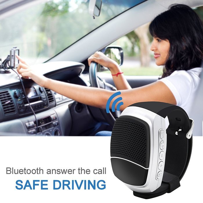 Svpro Wireless Bluetooth Speaker Watch,Intelligent Bracelet with Music Player,Hands-free call,Self-timer,Supporting... N13