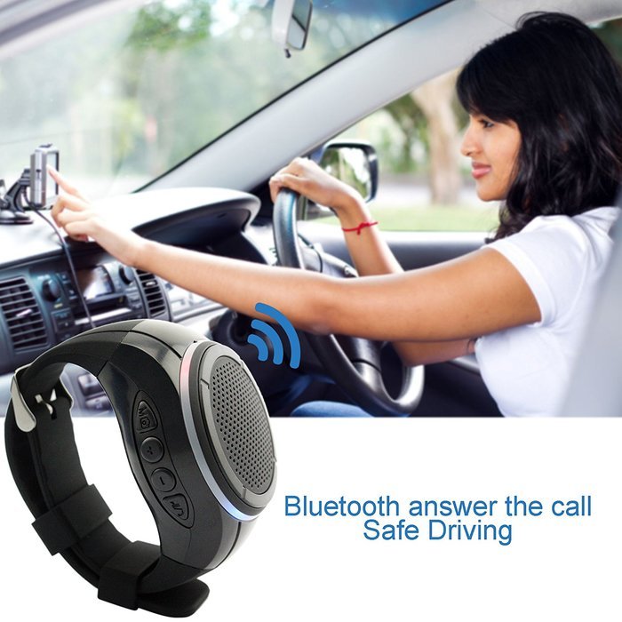 Svpro Wireless Bluetooth Speaker Watch,Intelligent Bracelet with Music Player,Hands-free call,Self-timer,Supporting... N19