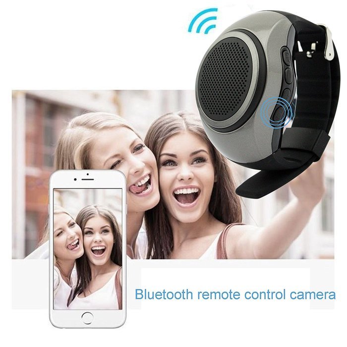 Svpro Wireless Bluetooth Speaker Watch,Intelligent Bracelet with Music Player,Hands-free call,Self-timer,Supporting... N53