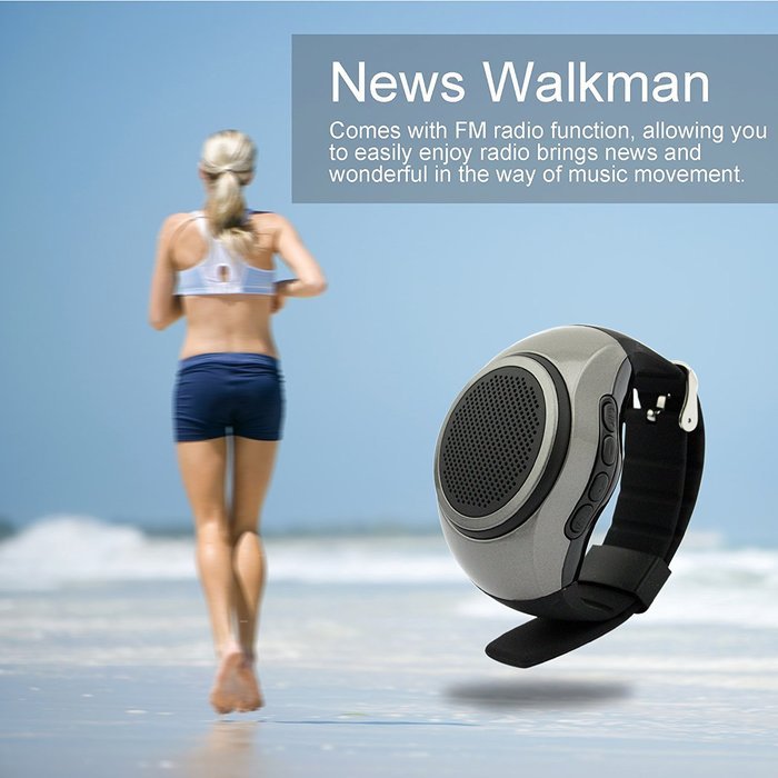 Svpro Wireless Bluetooth Speaker Watch,Intelligent Bracelet with Music Player,Hands-free call,Self-timer,Supporting... N54