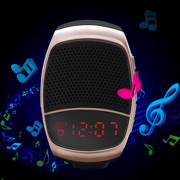 Svpro Wireless Bluetooth Speaker Watch,Intelligent Bracelet with Music Player,Hands-free call,Self-timer,Supporting... N81
