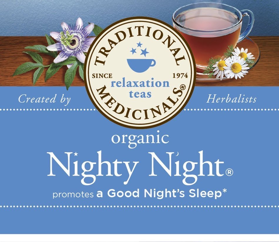 Traditional Medicinals Organic Nighty Night Tea, 16 Tea Bags N6