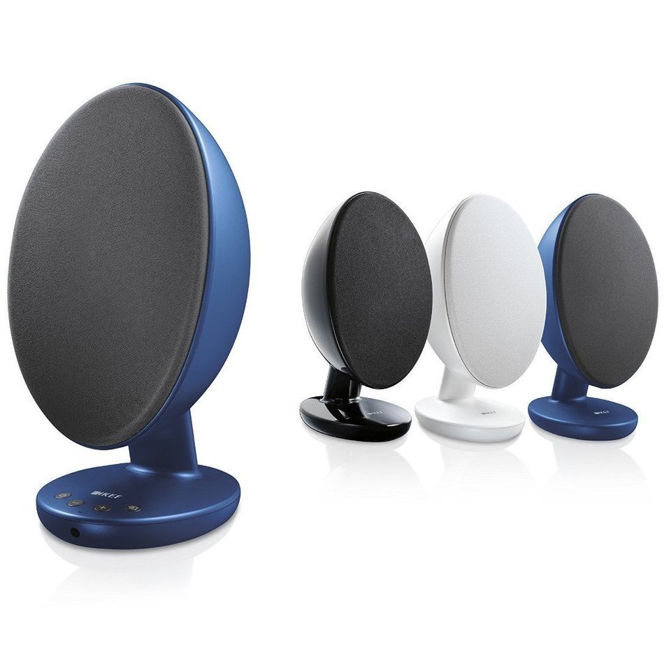 KEF EGG Digital Hi-Fi Speaker System - Gloss Black (Pair) N2
