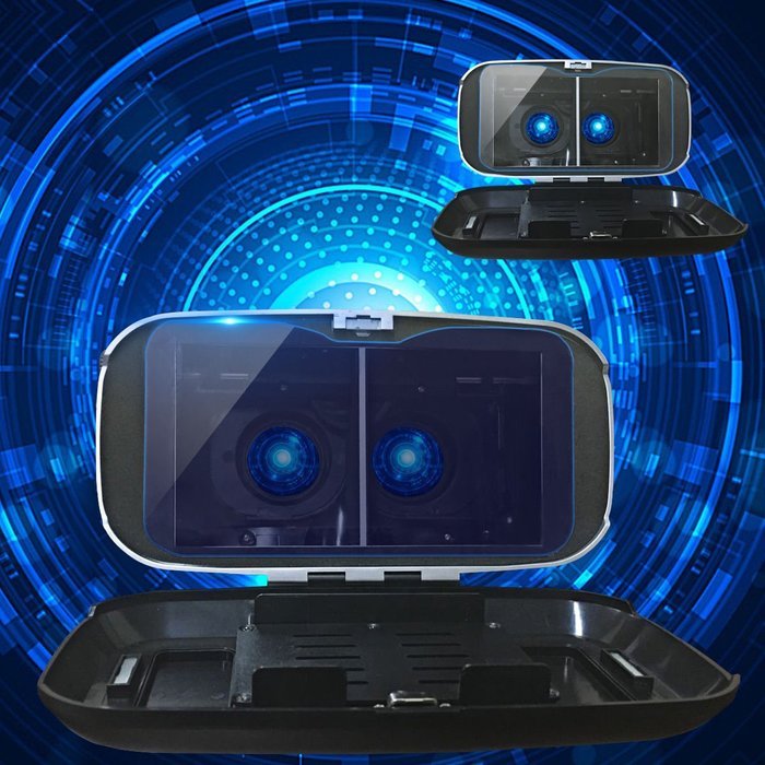 Anpow 3D VR Glasses,VR Headset,Virtual Reality Headset with Ajustable Lens for iPhone 5 5s 6 plus Android Samsung... N2