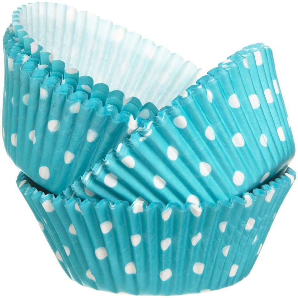 Wilton Baking Cups Standard Dots Red 75 Piece N6