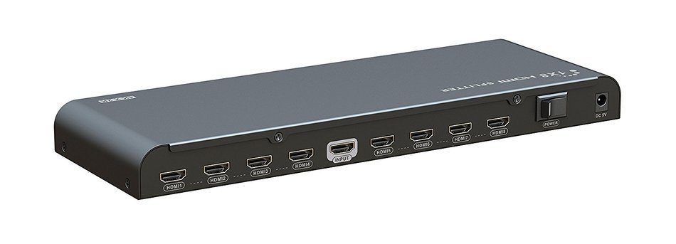 E-SDS UHD 4K@60Hz HDMI Switch ,5x1 HDMI Switch with IR Wireless Remote, Auto EDID, HDMI 2.0, HDCP 2.2, and RS232 N9