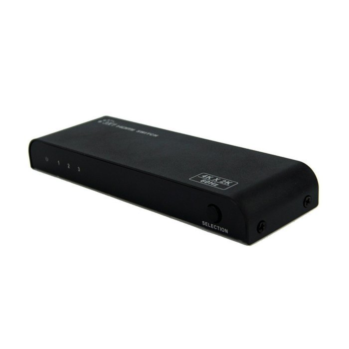 E-SDS UHD 4K@60Hz HDMI Switch ,5x1 HDMI Switch with IR Wireless Remote, Auto EDID, HDMI 2.0, HDCP 2.2, and RS232 N18