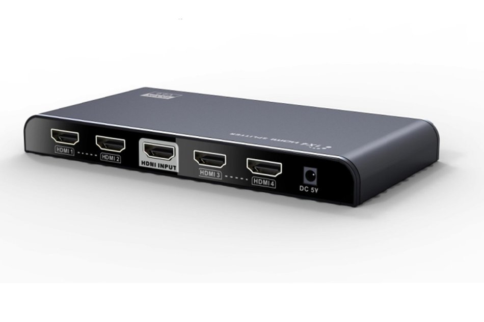 E-SDS UHD 4K@60Hz HDMI Switch ,5x1 HDMI Switch with IR Wireless Remote, Auto EDID, HDMI 2.0, HDCP 2.2, and RS232 N24