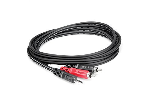 Hosa CMR-206 3.5 mm TRS to Dual RCA Stereo Breakout Cable, 6 feet N2