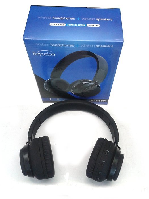 New Bluetooth Headphones + Bluetooth Speaker New (2 in 1) Hi-Fi Wireless Headphones Built in mini Speaker N9