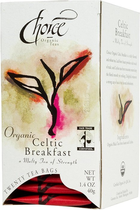 Choice Organic Mango Ceylon Tea with Vanilla, 20 Count Box N14