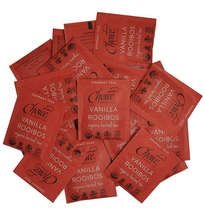 Choice Organic Mango Ceylon Tea with Vanilla, 20 Count Box N47