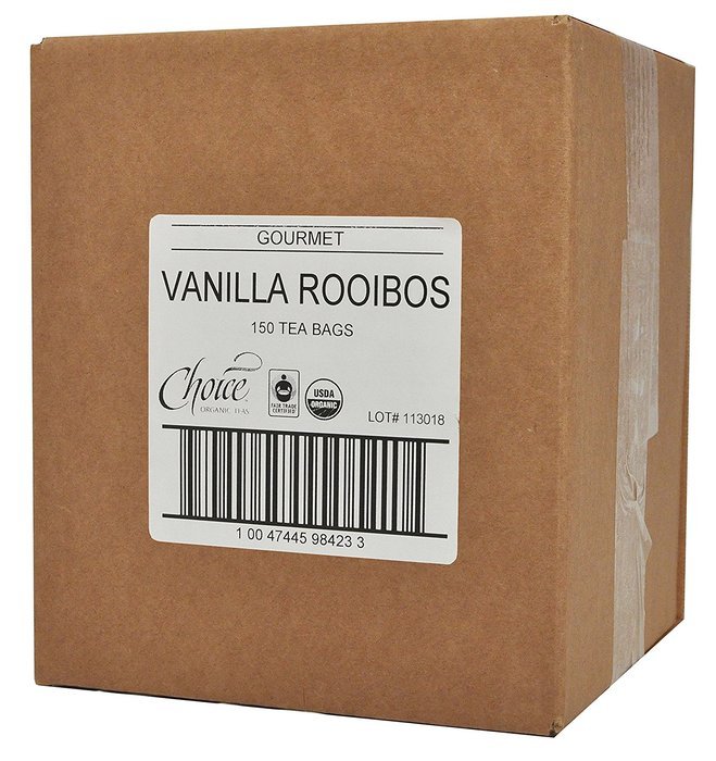 Choice Organic Mango Ceylon Tea with Vanilla, 20 Count Box N48