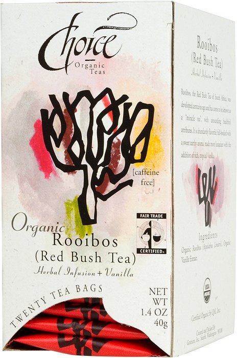 Choice Organic Mango Ceylon Tea with Vanilla, 20 Count Box N61