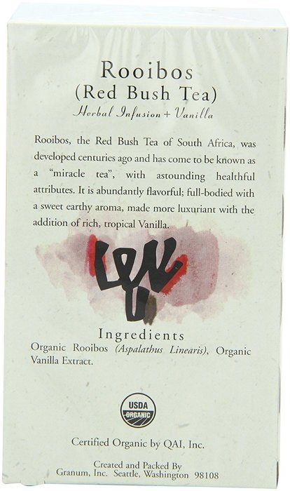 Choice Organic Mango Ceylon Tea with Vanilla, 20 Count Box N65