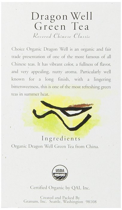 Choice Organic Mango Ceylon Tea with Vanilla, 20 Count Box N69