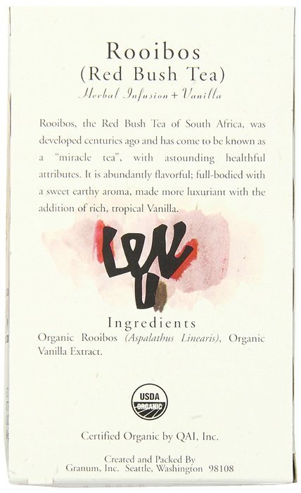 Choice Organic Mango Ceylon Tea with Vanilla, 20 Count Box N82